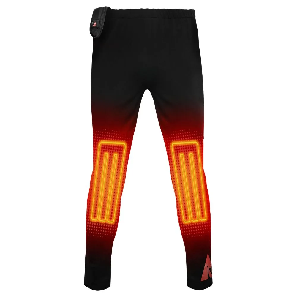 ActionHeat AH-BLP-5V-M-S 5V Heated Base Layer Pants for Men - Black - S