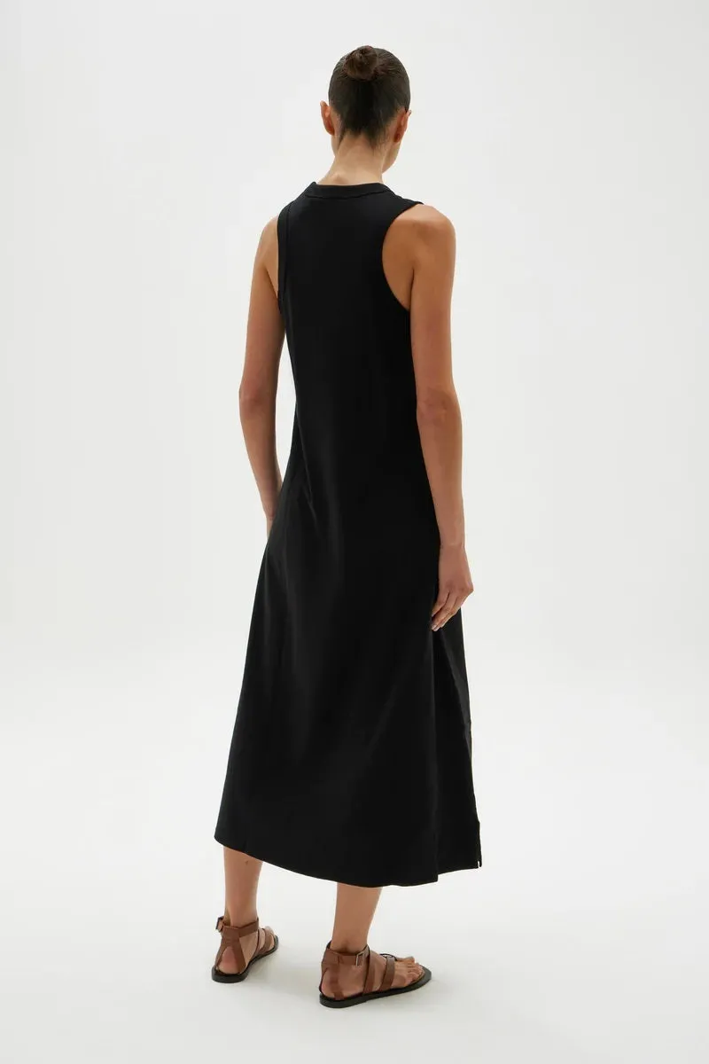 Assembly Label - Juni Organic Tank Dress - Black