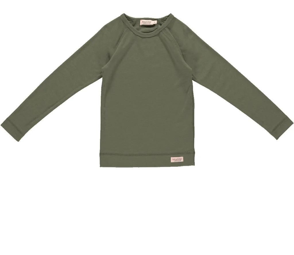 Base Tee LS, Long sleeve T-shirt - Hunter