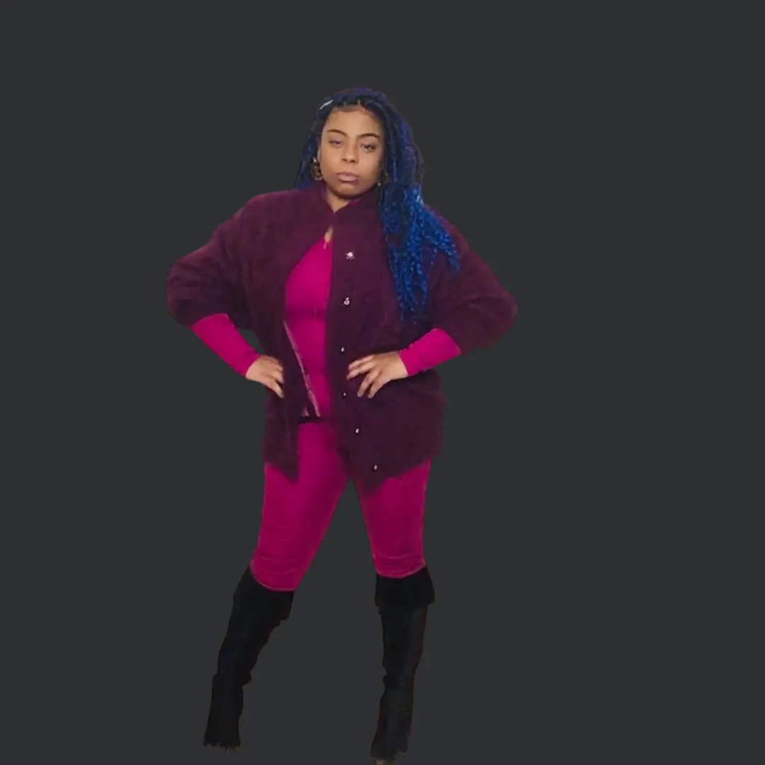 Cat The Catsuit Jumpsuit - Fuchsia