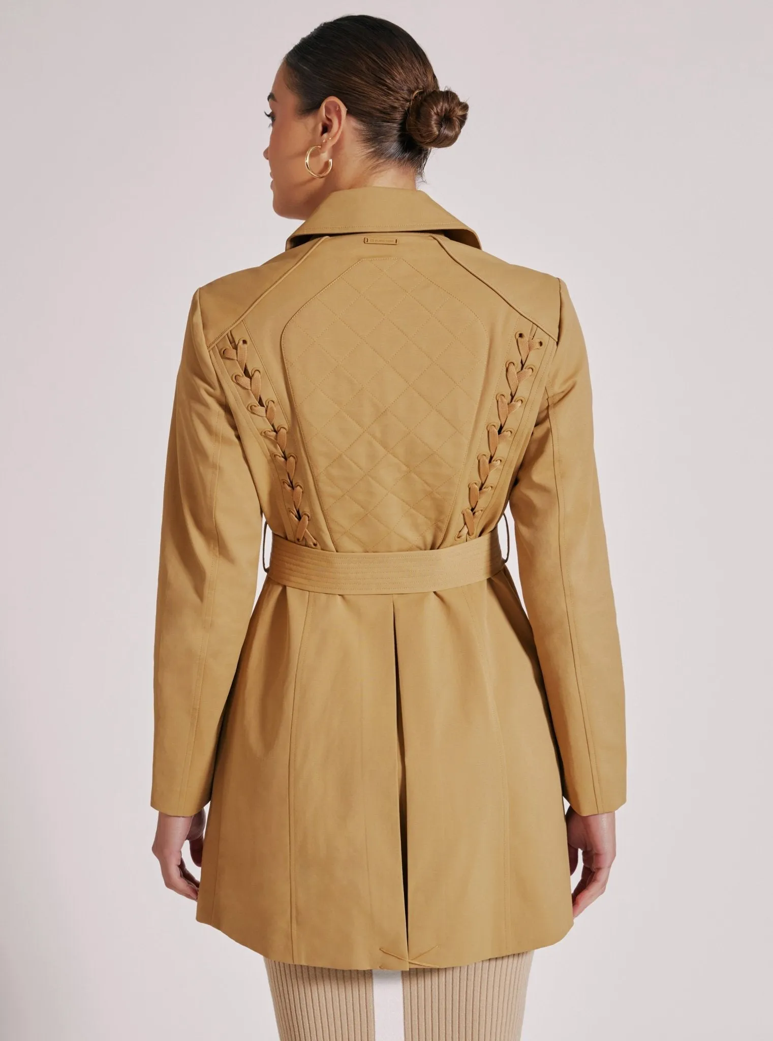 CLASSIC CAMEL TRENCH COAT FINAL SALE