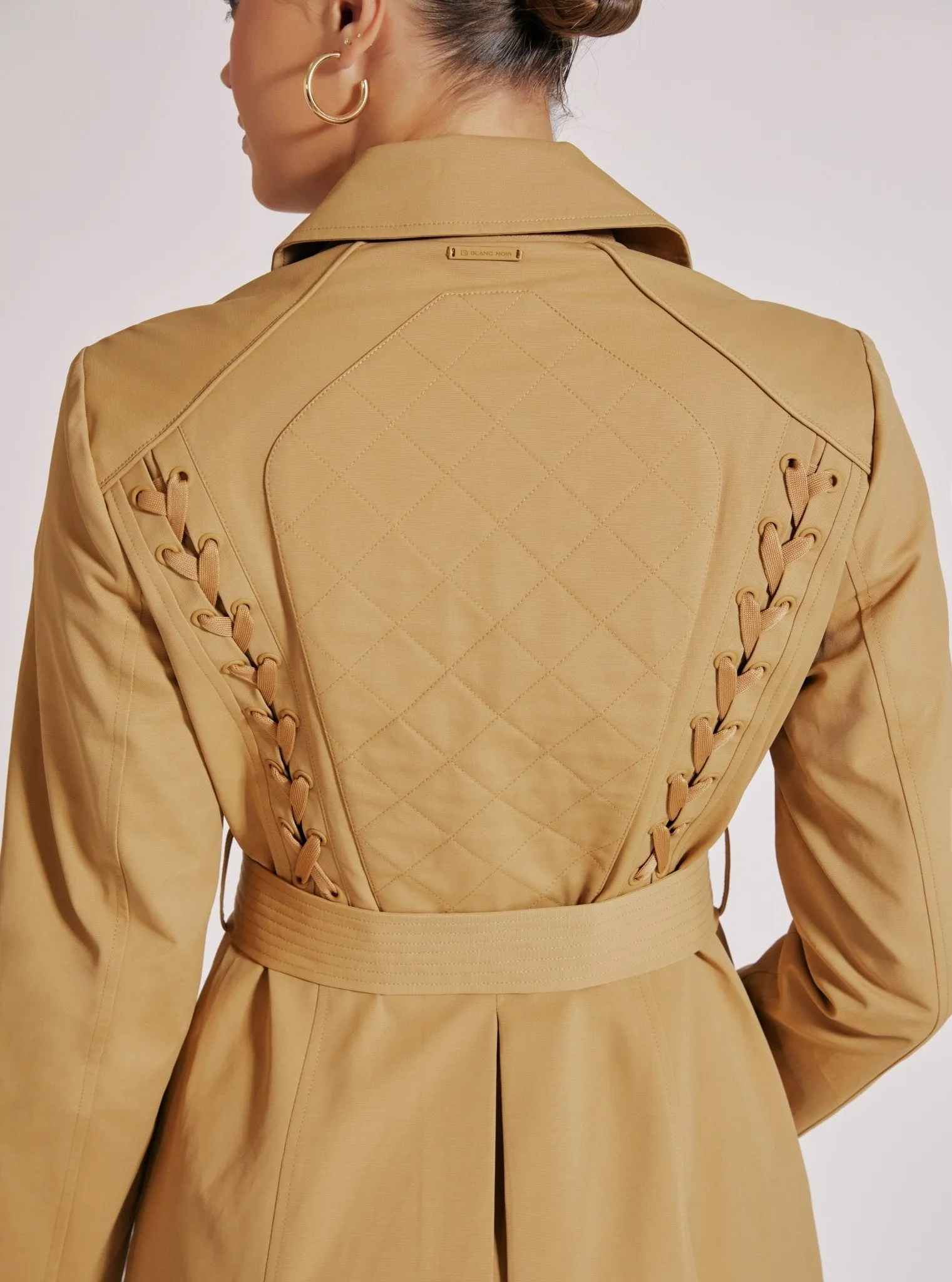 CLASSIC CAMEL TRENCH COAT FINAL SALE