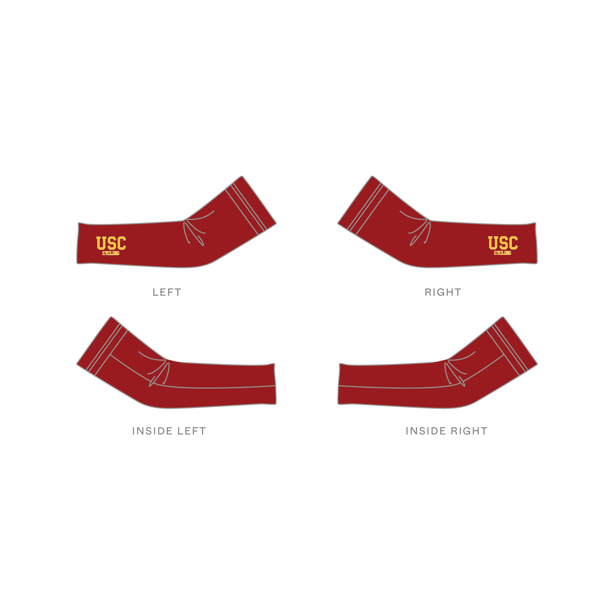 Custom Arm Warmer - USC Cycling Team