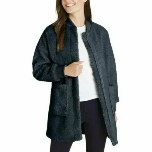 Eddie Bauer Sherpa Fleece Parka Jacket