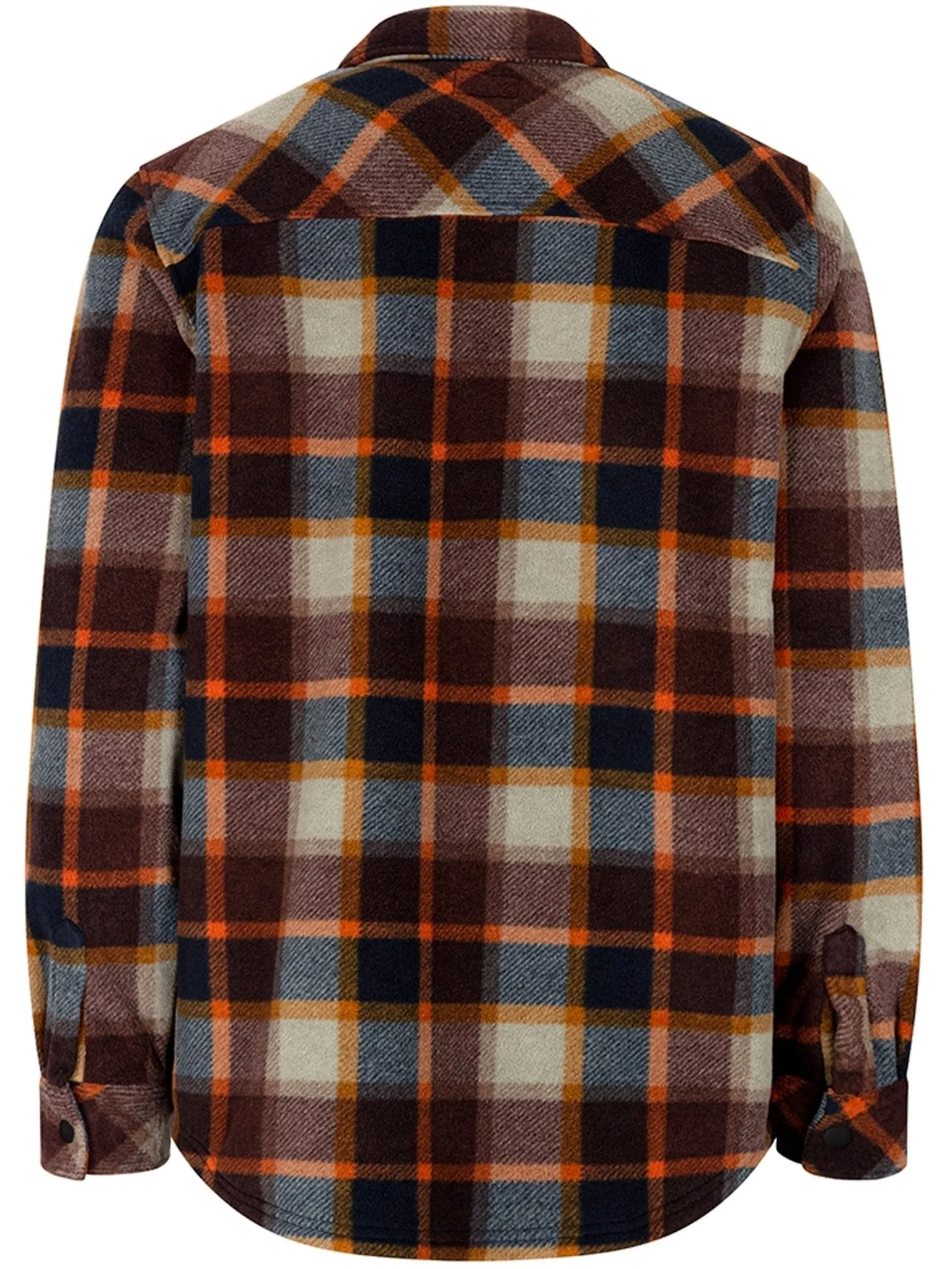 Hoggs of Fife - Men Brucefield Fleece Shirt / Shacket - Long Sleeve Brushed cotton