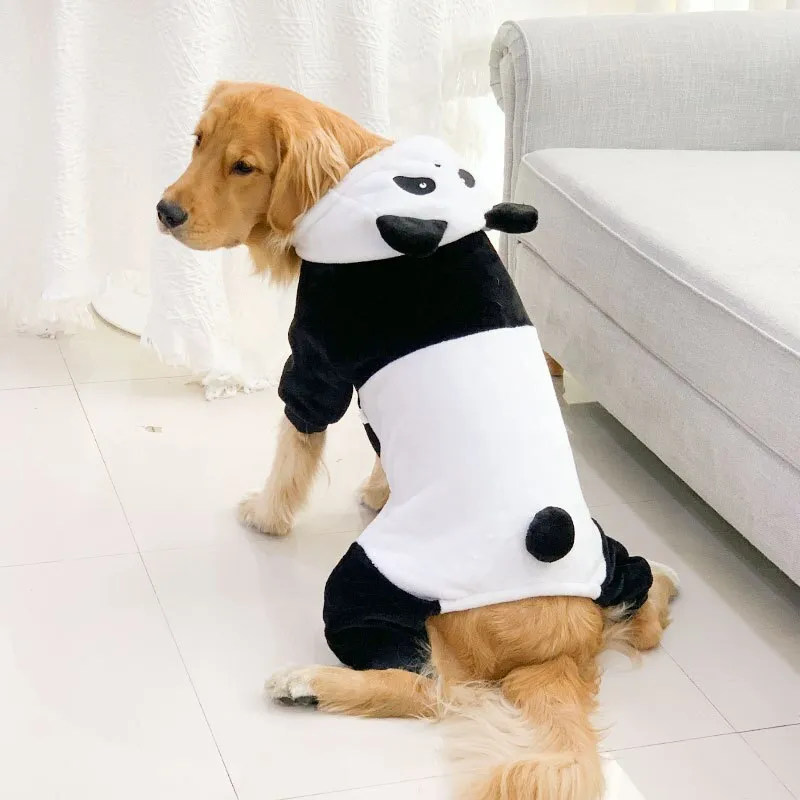 Large Dog Clothes: Funny Dinosaur Tiger Winter Fleece Clothing for Medium and Large Dogs | Winter Warm Pet Items | Autumn Winter Pet Apparel | Cozy Dog Sweater