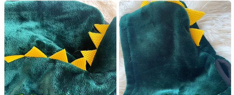 Large Dog Clothes: Funny Dinosaur Tiger Winter Fleece Clothing for Medium and Large Dogs | Winter Warm Pet Items | Autumn Winter Pet Apparel | Cozy Dog Sweater