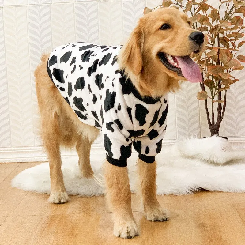 Large Dog Clothes: Funny Dinosaur Tiger Winter Fleece Clothing for Medium and Large Dogs | Winter Warm Pet Items | Autumn Winter Pet Apparel | Cozy Dog Sweater