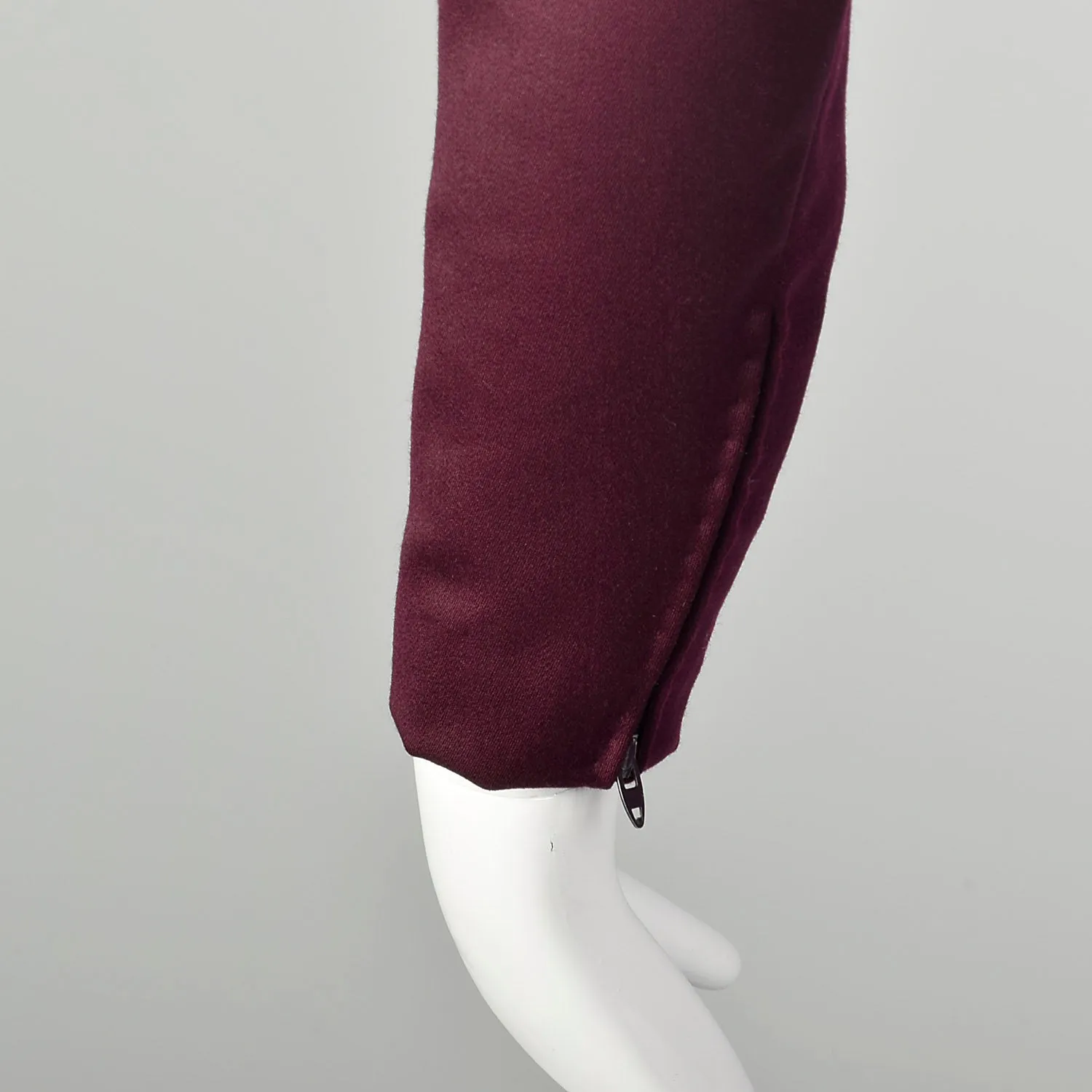 Medium Galanos 1980s Purple Dress