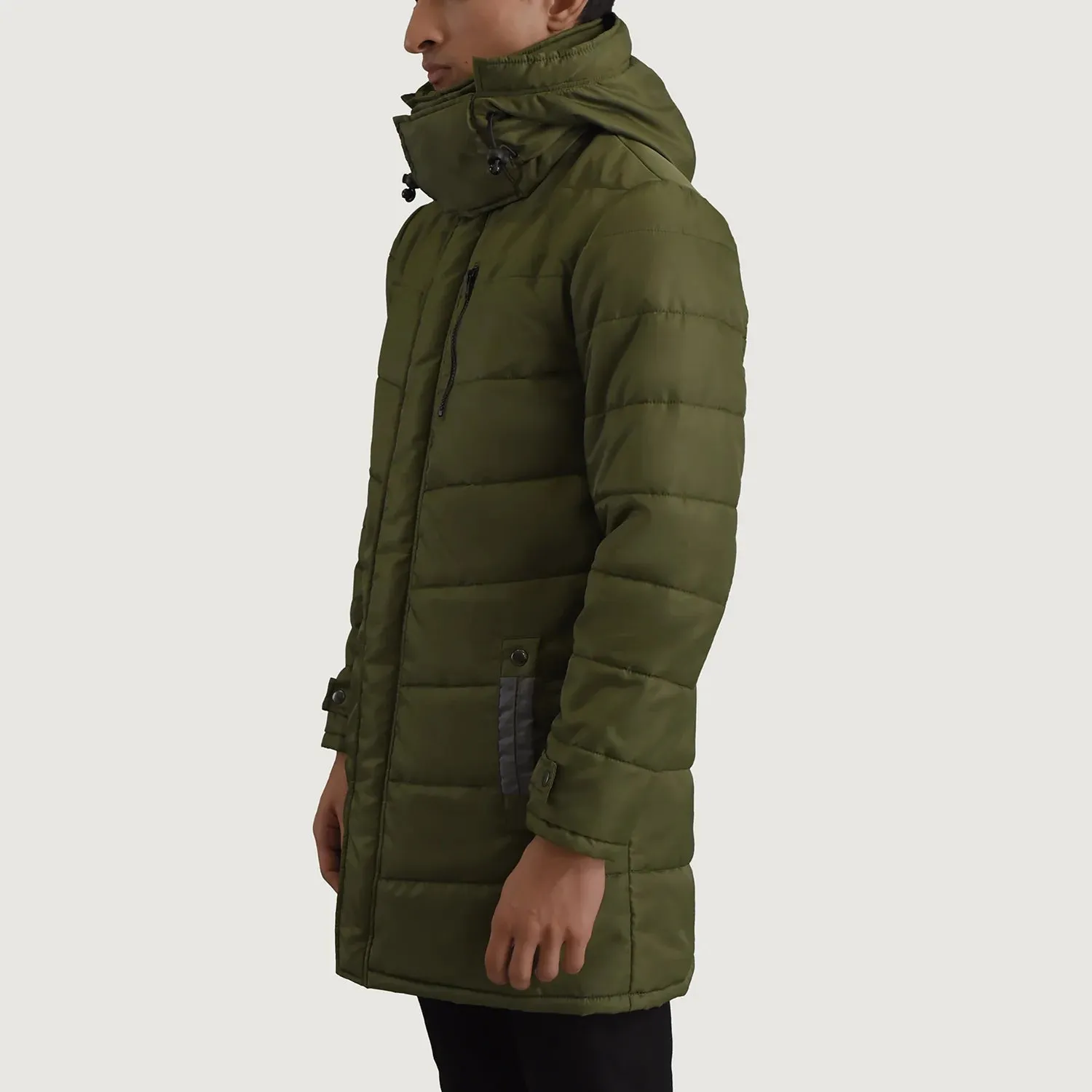 Moore Green Hooded Parka