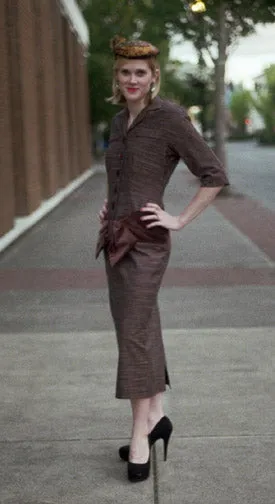 Myrtlewood Dress Sewing Pattern by Sew Chic Pattern Company