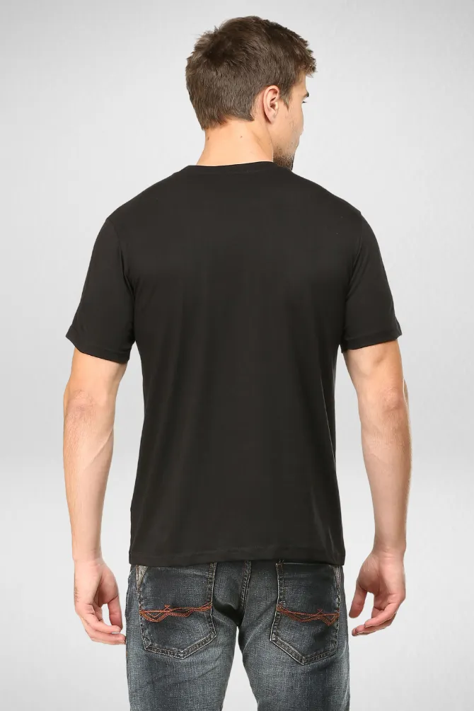 Pack Of 3 Plain T-shirts White Black and Grey Melange for Men