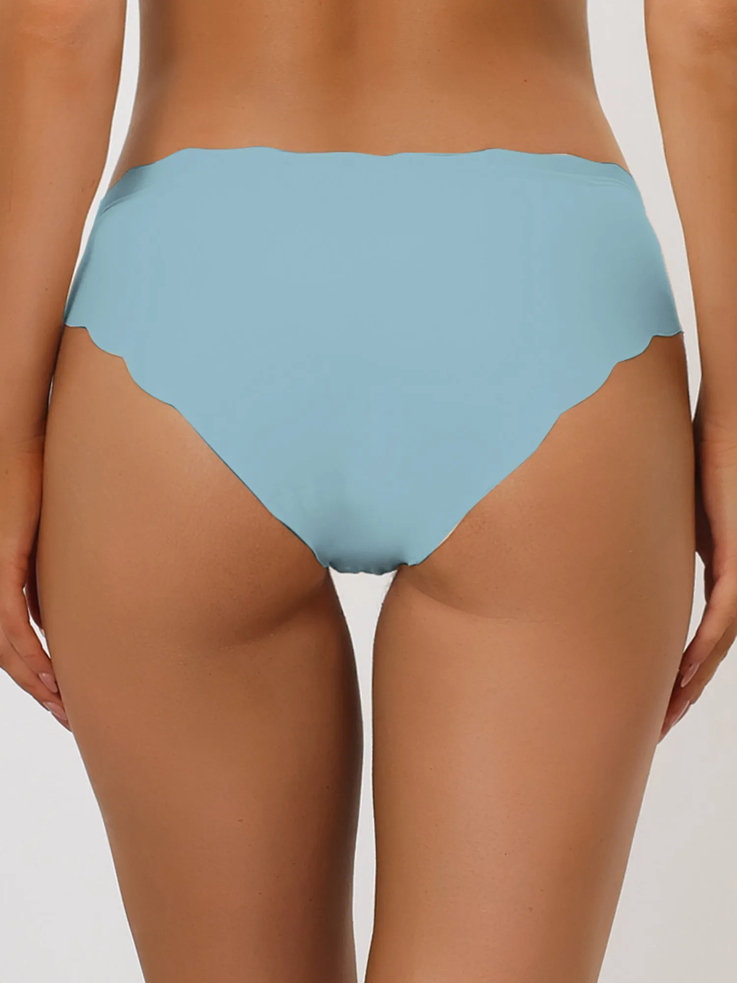 Panties for Women No Show Stretch Solid Underwear Invisible Brief