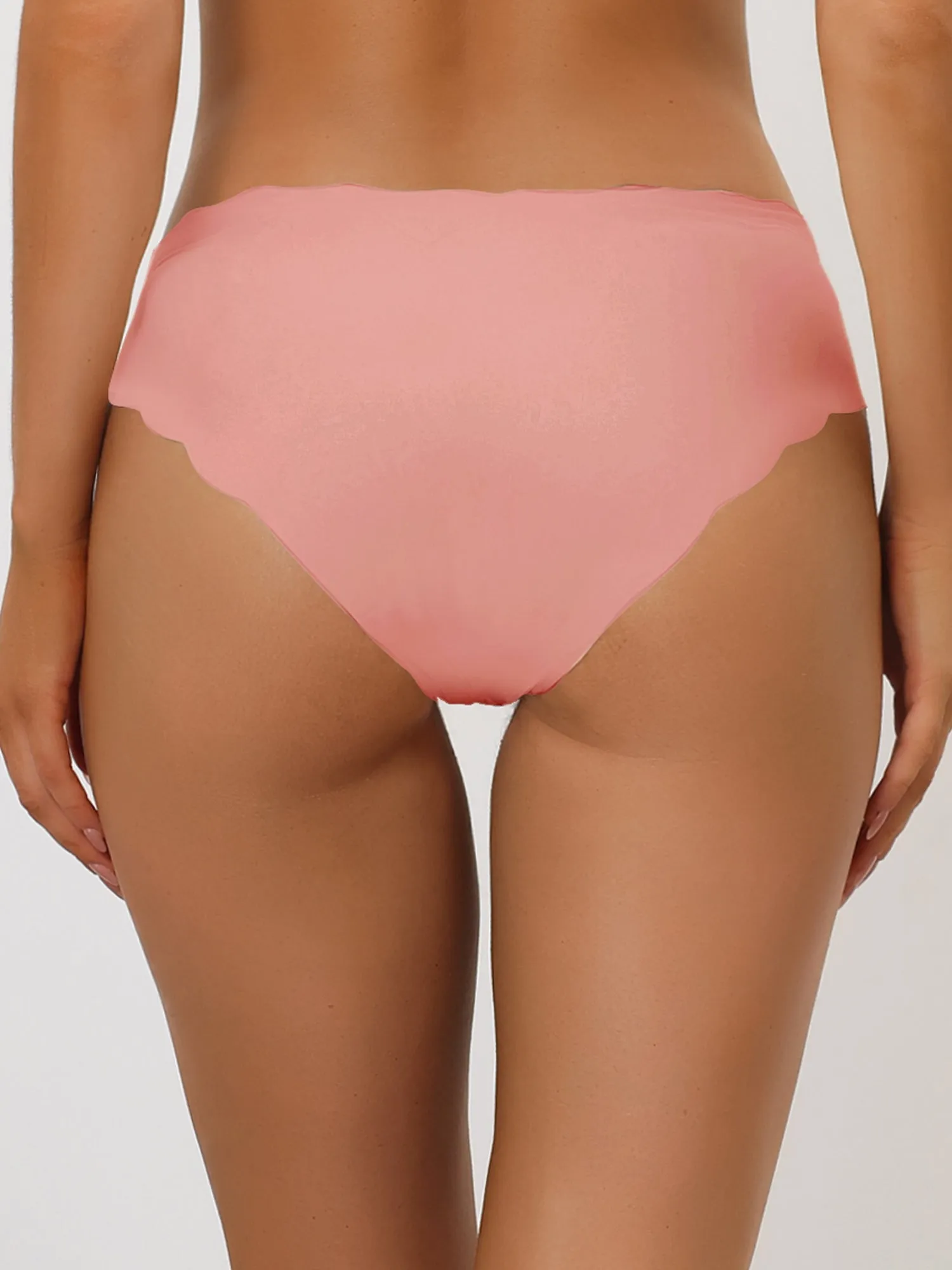 Panties for Women No Show Stretch Solid Underwear Invisible Brief