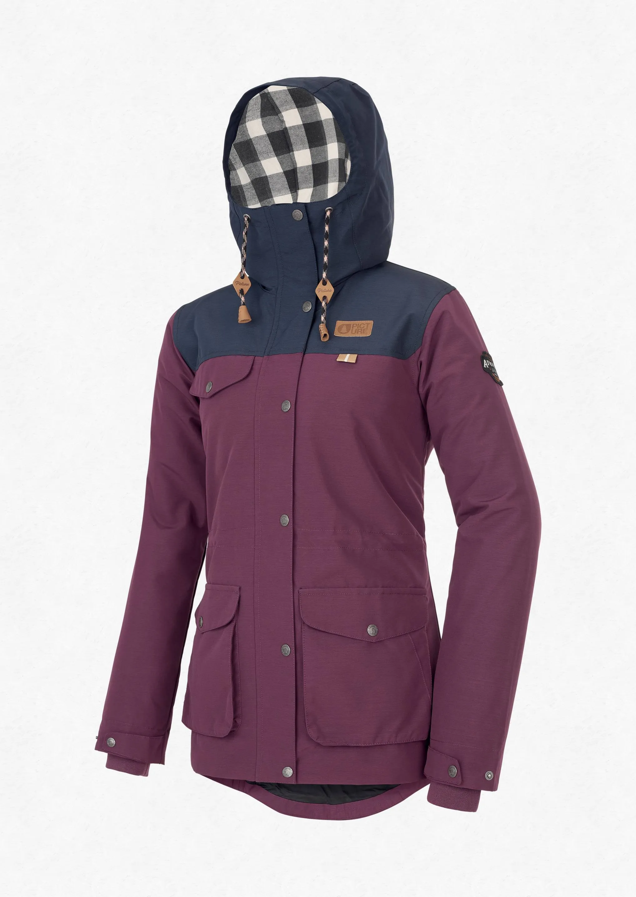PICTURE ORGANIC KATE WOMEN'S SNOW JACKET-BURGUNDY (2021)