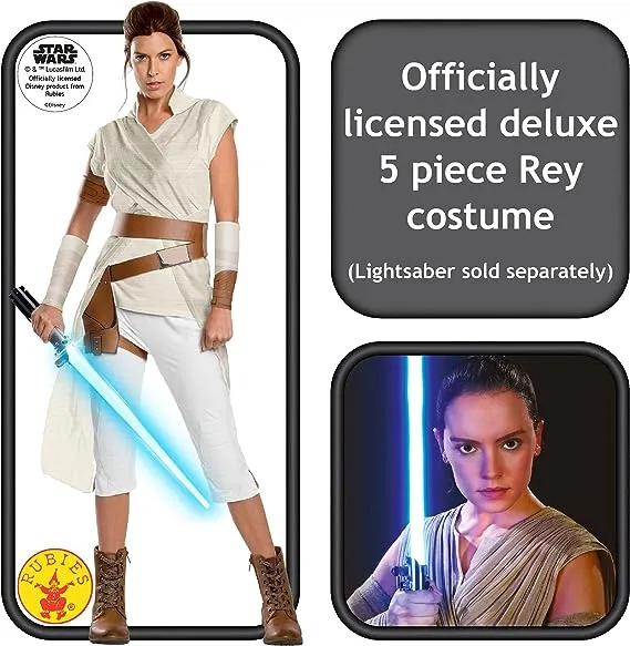 Rey Jedi Costume Star Wars Adult Jedi Robes Rise of Skywalker