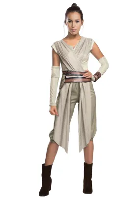 Rey Star Wars Costume Robes Deluxe Ladies Jedi