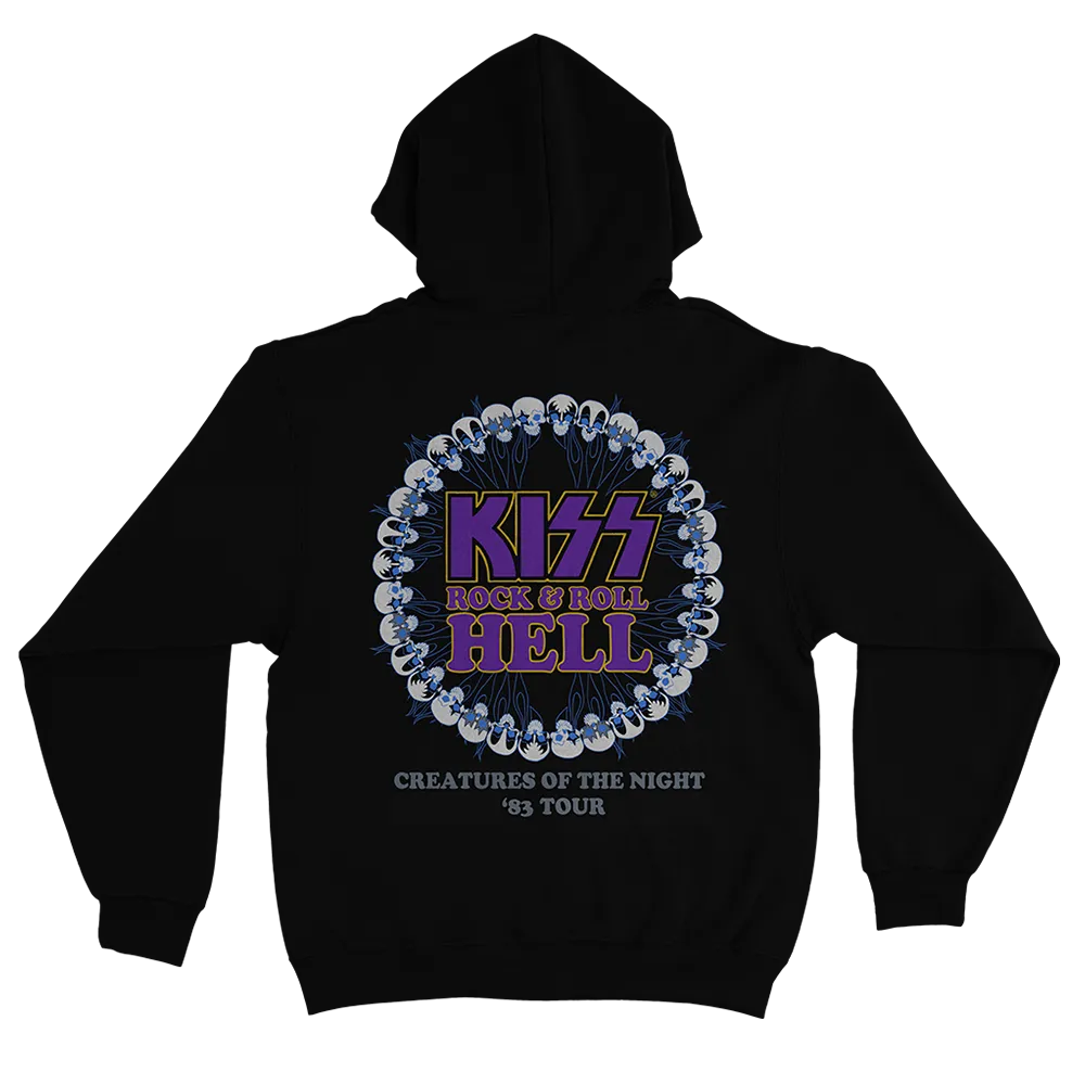 Rock and Roll Hell Black Hoodie