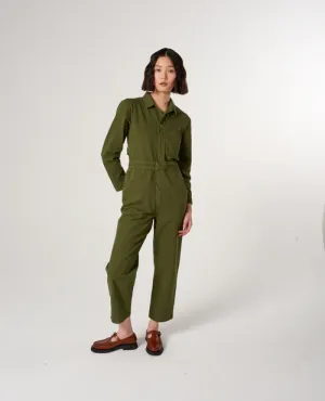 Seventy   Mochi Indie Pine Green Jumpsuit