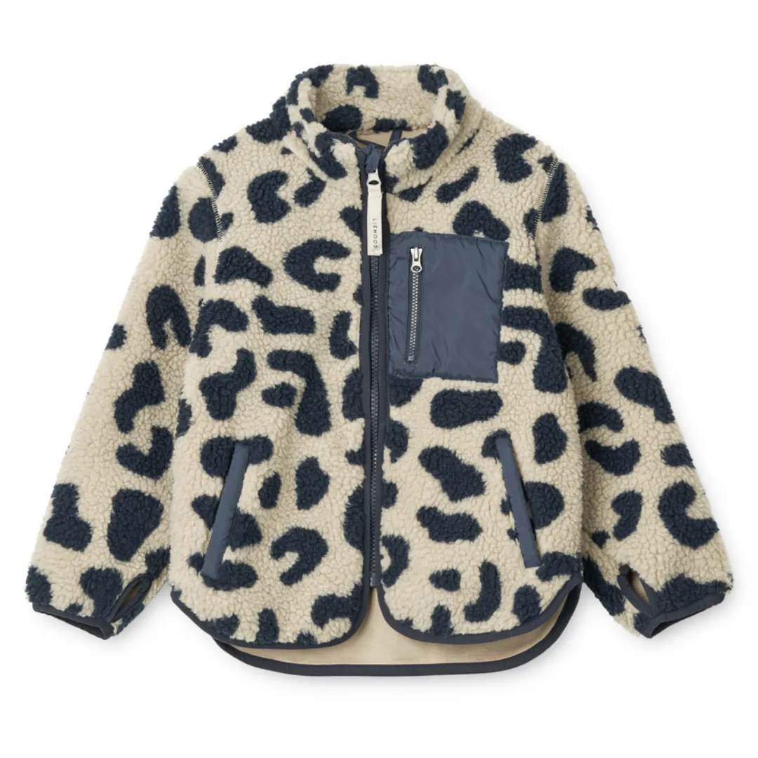 Sherpa Jacke "Nolan Pile Jacket Mega Leo Mist"