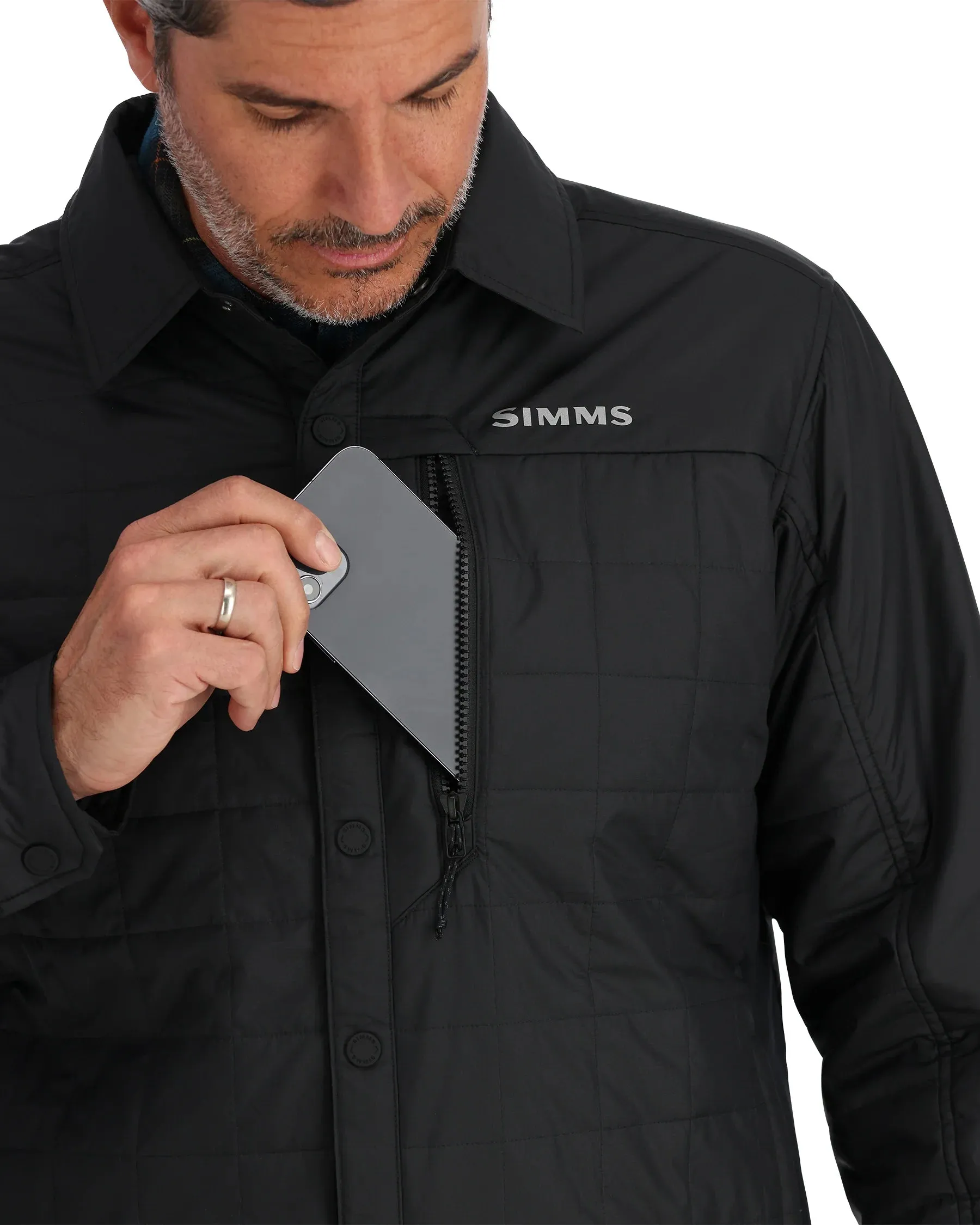 Simms Fishing Men's Fall Run Hybrid Shacket