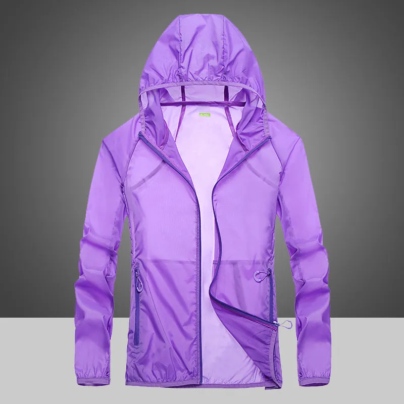 Sun Resistant Clothes Summer Wind Shield Casual Breathable Trench Coat for Men