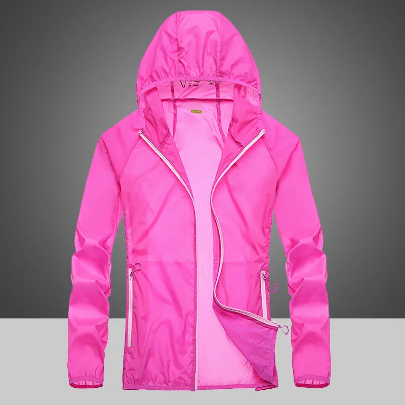 Sun Resistant Clothes Summer Wind Shield Casual Breathable Trench Coat for Men