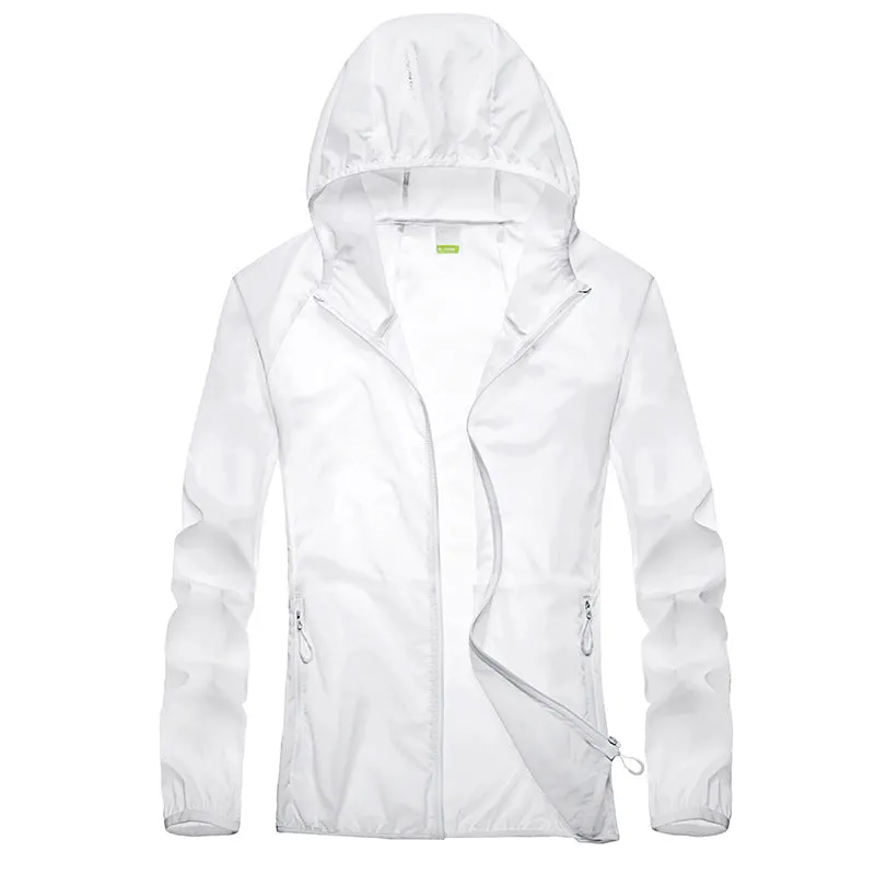 Sun Resistant Clothes Summer Wind Shield Casual Breathable Trench Coat for Men
