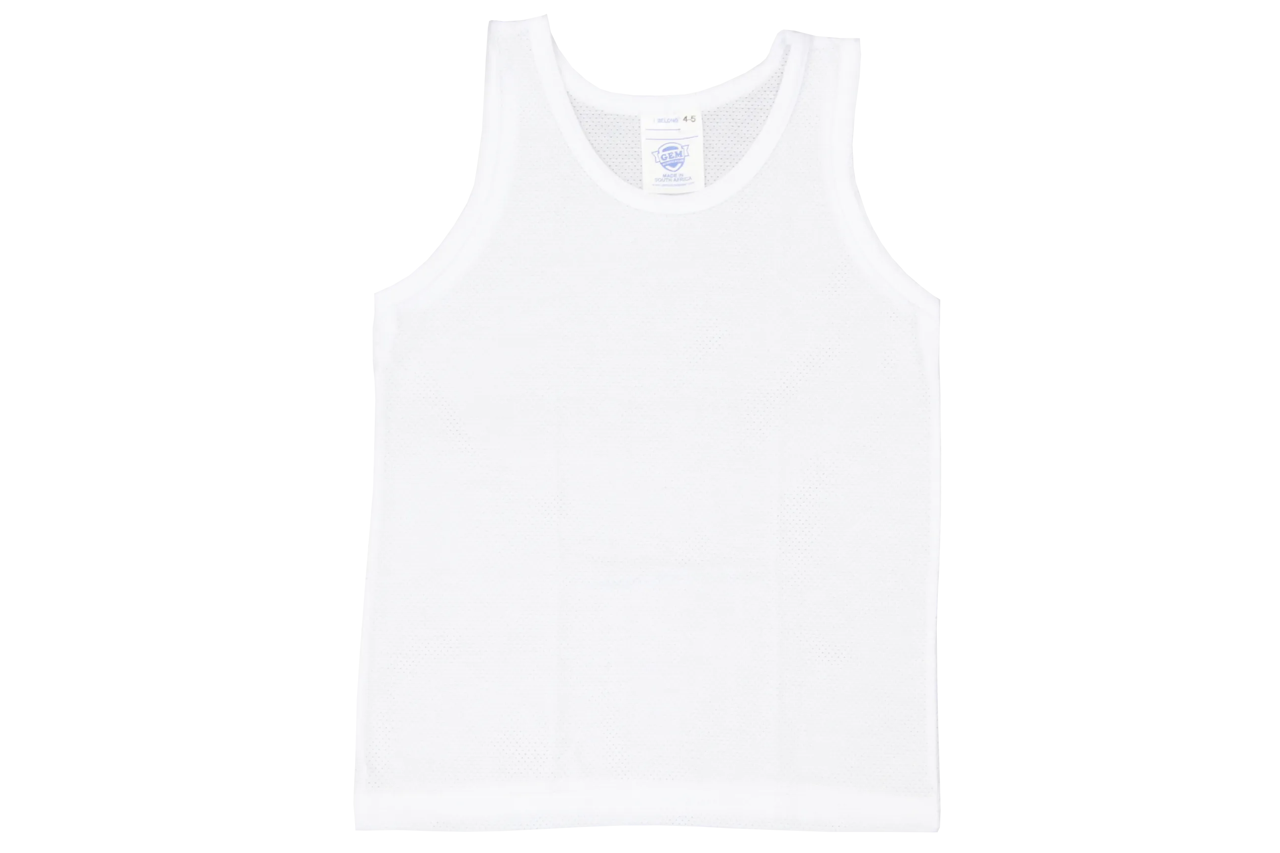 Vest Boys (2pk) - White